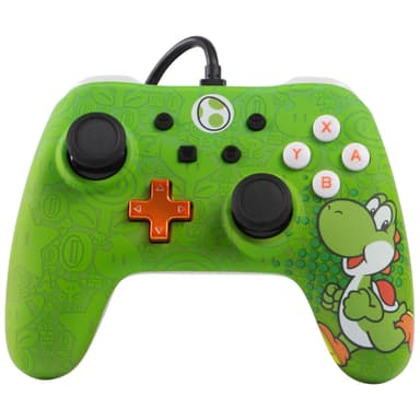 PowerA Nintendo Switch kontroll Yoshi-utgave