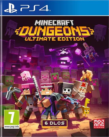 Minecraft Dungeons: Ultimate Edition - MC (PS4)