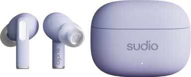 Sudio A1 Pro helt trådløse in-ear hodetelefoner (lilla)