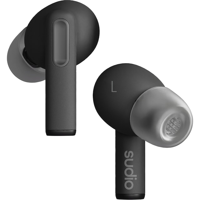 Sudio A1 Pro helt trådløse in-ear hodetelefoner (sort)