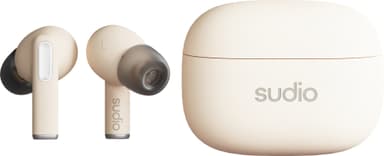 Sudio A1 Pro helt trådløse in-ear hodetelefoner (sand)