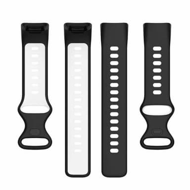 Twin Sport Klokkereim Fitbit Charge 6 - Hvit/svart
