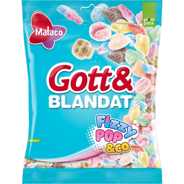 Malaco Gott & Blandat surt godteri