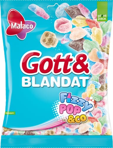 Malaco Gott & Blandat surt godteri