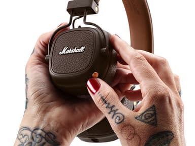 Marshall Major III trådløse on-ear hodetelefoner (brun)
