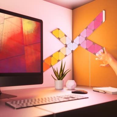 Nanoleaf Shapes Mini Triangles startsett (9 paneler)