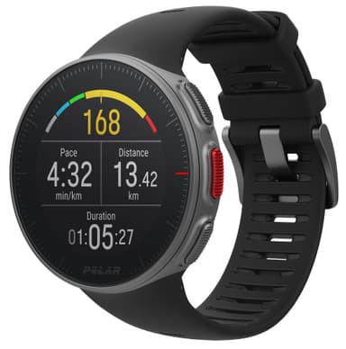 Polar Vantage V HR multitreningsklokke (sort)