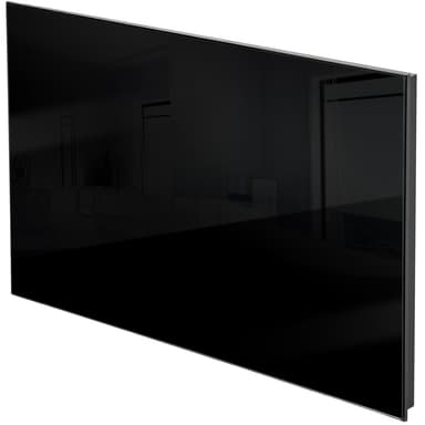 Glass Infrarød Panelovn - 650 W,svart