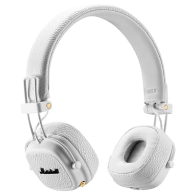 Marshall Major III trådløse on-ear hodetelefoner (hvit)