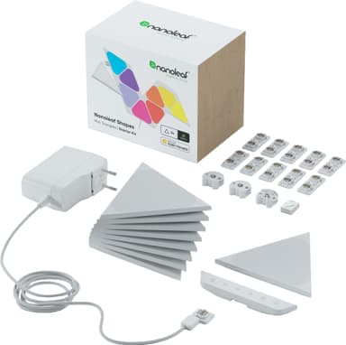 Nanoleaf Shapes Mini Triangles startsett (9 paneler)