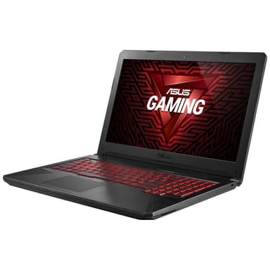 Asus TUF Gaming FX504 15.6" bærbar gaming-PC (sort) Asus TUF Gaming FX504 15.6" bærbar gaming-PC (sort)