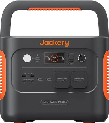 Jackery Explorer 1000 Plus kraftstasjon