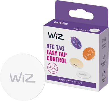 WiZ NFC brikker 8720169072411 (4-pakning)