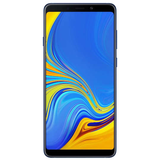 Samsung Galaxy A9 2018 smarttelefon (limonadeblå)