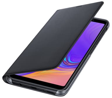 Samsung Galaxy A7 lommebokdeksel (sort)