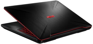 Asus TUF Gaming FX504 15.6" bærbar gaming-PC (sort)
