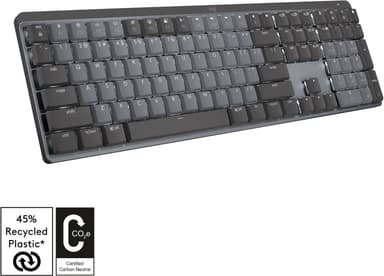 Logitech MX Mechanical trådløst tastatur (grafitt)