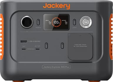 Jackery Explorer 300 Plus strømstasjon