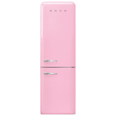 Rosa smeg kjøleskap