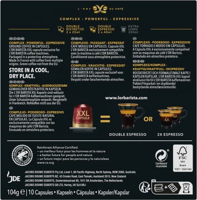 L'Or Double Barista Selection 13 kaffekapsler (10-pk)