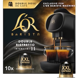 L Or Barista Double Ristretto intensitet 11 kaffekapsler (10-pk)