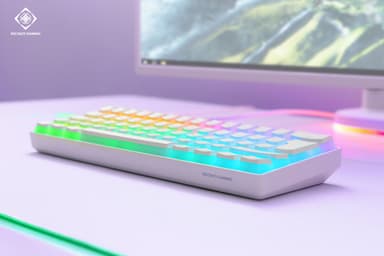 Deltaco WK90 gamingtastatur (hvit)