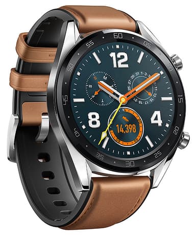 Huawei Watch GT treningsklokke (sølv)