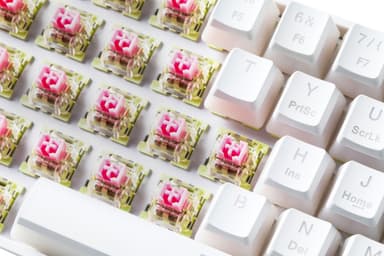 Deltaco WK90 gamingtastatur (hvit)