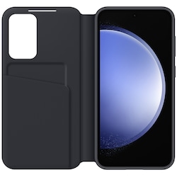 Samsung Galaxy S23 FE Smart View lommebokdeksel (sort)