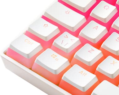 Deltaco WK90 gamingtastatur (hvit)