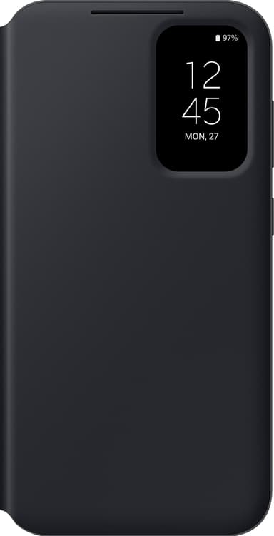 Samsung Galaxy S23 FE Smart View lommebokdeksel (sort)