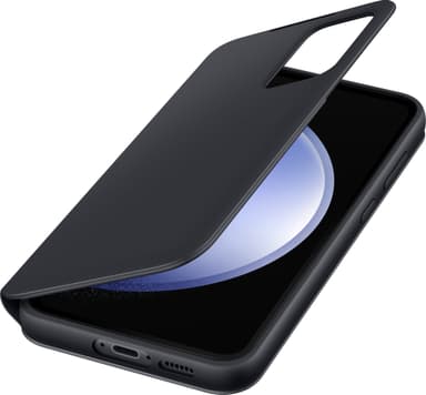 Samsung Galaxy S23 FE Smart View lommebokdeksel (sort)