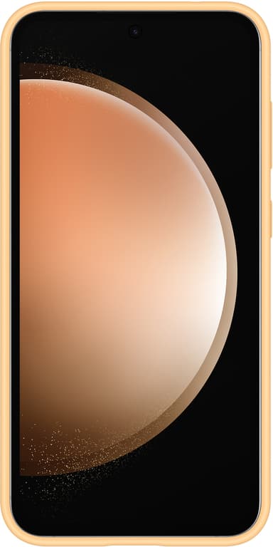 Samsung Galaxy S23 FE silikonetui (oransje)