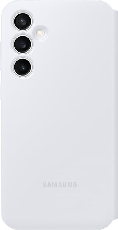Samsung Galaxy S23 FE Smart View lommebokdeksel (hvit)