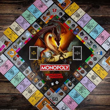 Monopoly Dungeons and Dragons brettspill