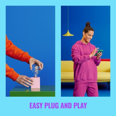 Wiz Connected Full Colour Wi-Fi BLE LED pære 6,3W E27