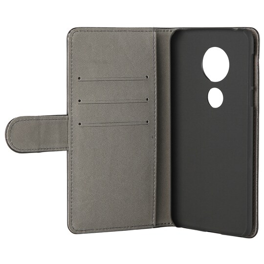 Gear lommebokdeksel for Motorola E5 (sort)