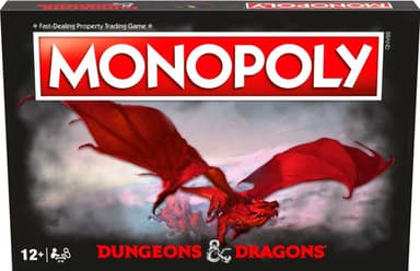 Monopoly Dungeons and Dragons brettspill