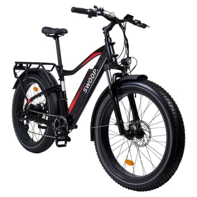 Swoop Elektrisk Fatbike, 26""