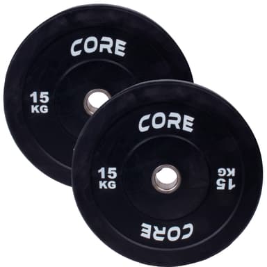 Core Vektskive Bumper (5-25kg), par - 10 kg