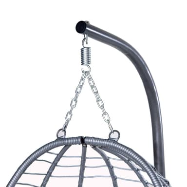 Lykke Hengestol Egg Chair, grå