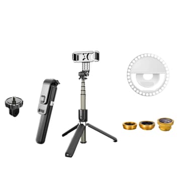 Snapsy Vlogger Kit med Ringlys