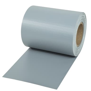 Pvc gjerde strimmel - 70 m,grå