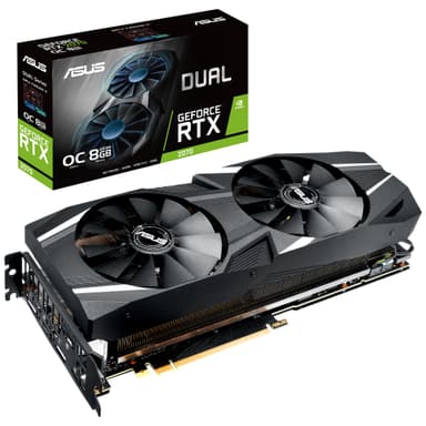 Asus GeForce RTX 2070 Dual OC grafikkort 8G