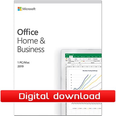 Microsoft 365 Home & Business 2019 (digital nedlasting Windows 10 Pro USB (Norsk) Programvare og antivirus Elkjøp