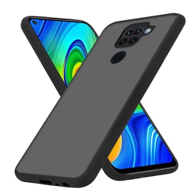 Xiaomi RedMi NOTE 9 Deksel Case Cover (Svart) - Elkjøp