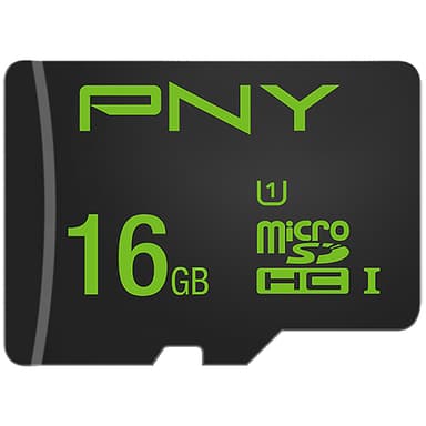 PNY High Performance Micro SDHC minnekort 16 GB PNY High Performance Micro SDHC minnekort 16 GB