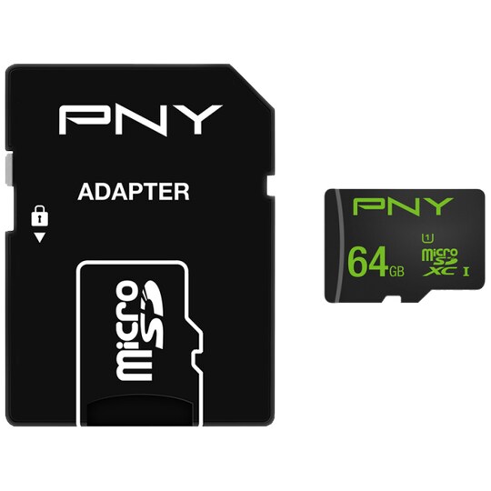 PNY High Performance Micro SDXC minnekort 64 GB