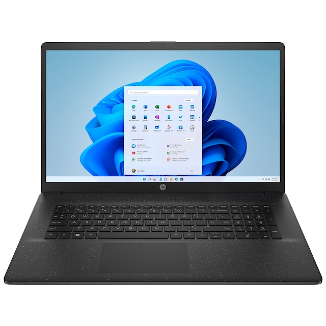 HP Laptop 17 N4120/4/128/HD+ 17,3" bærbar PC