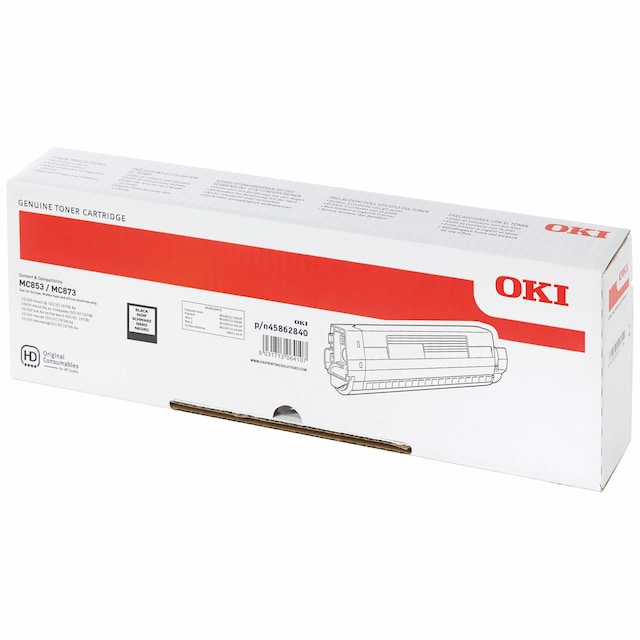 OKI MC853/873 toner (sort)